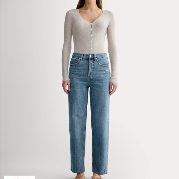 Everlane Denim - Everlne Way High Jean Organic Cotton 25L
